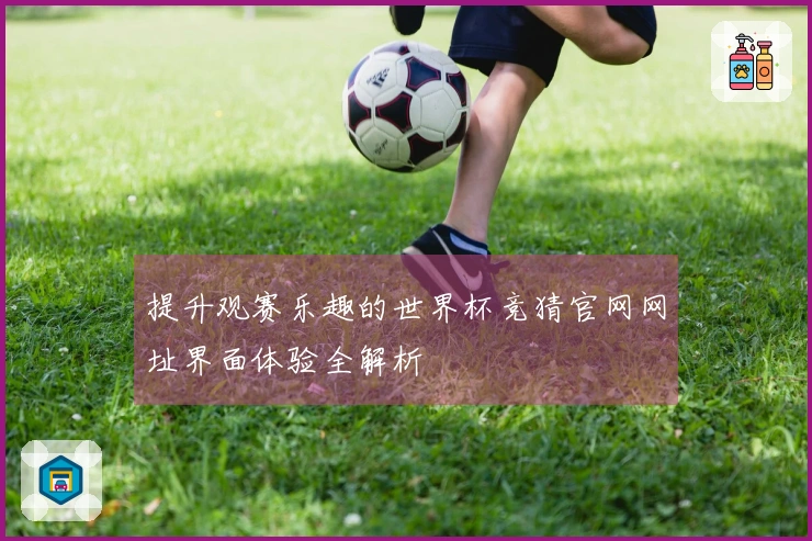 提升观赛乐趣的世界杯竞猜官网网址界面体验全解析