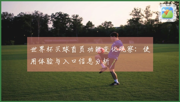 世界杯买球首页功能变化观察：使用体验与入口信息分析